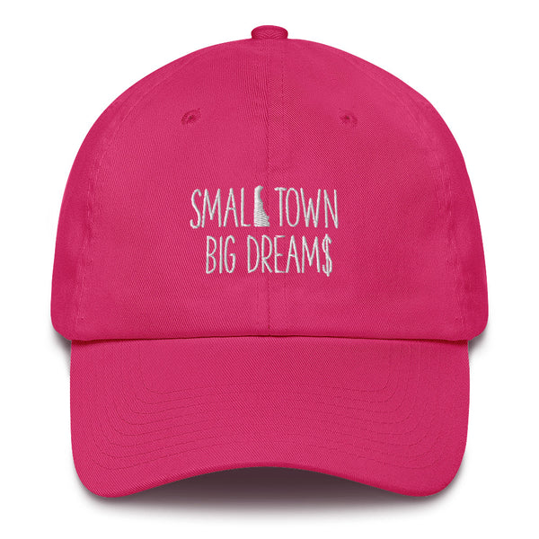 Small Town Big Dream$ -  Low Profile Cotton Cap
