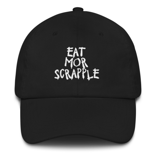 Eat Mor Scrapple Hat (Black)