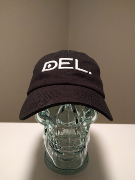 DEL. Dad Hat (Black)