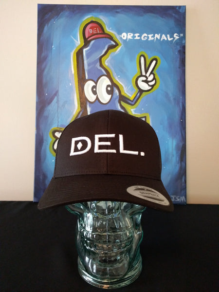 DEL. Trucker Hat (Black)