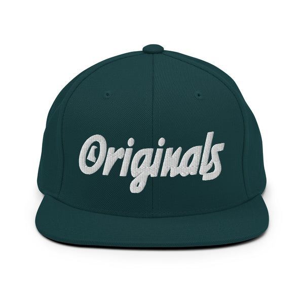 DE Originals Vintage Script Snapback Hat