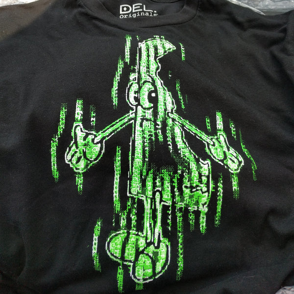 Deladude "Matrix" Tee (Black)