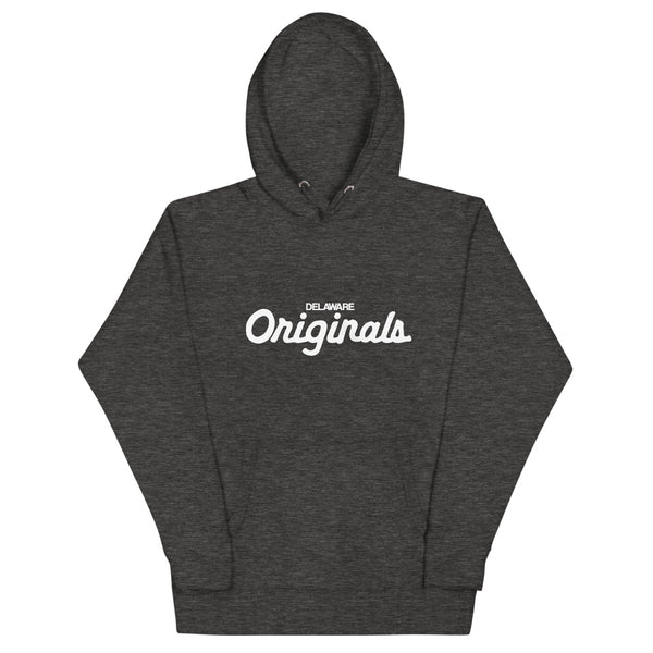 Delaware Originals Vintage Script Unisex Hoodie (Premium)