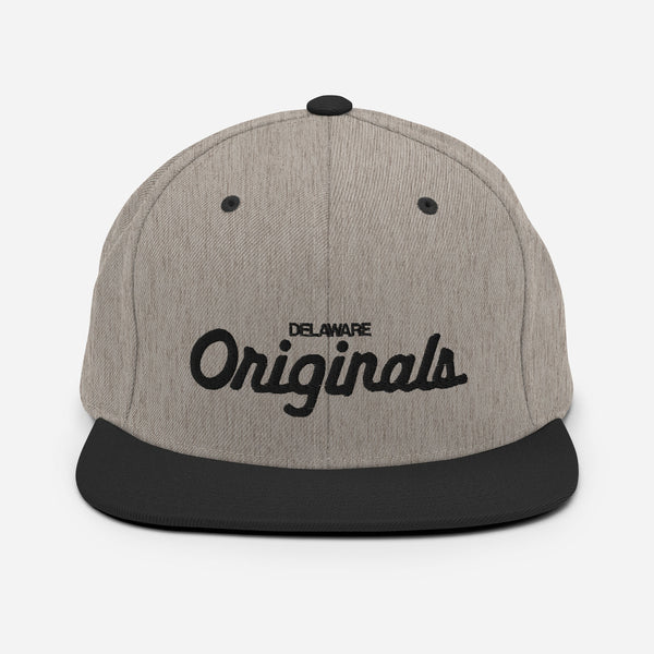 Delaware Originals Vintage 90's Script Snapback Hat