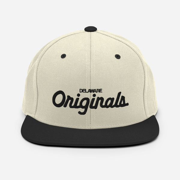 Delaware Originals Vintage 90's Script Snapback Hat