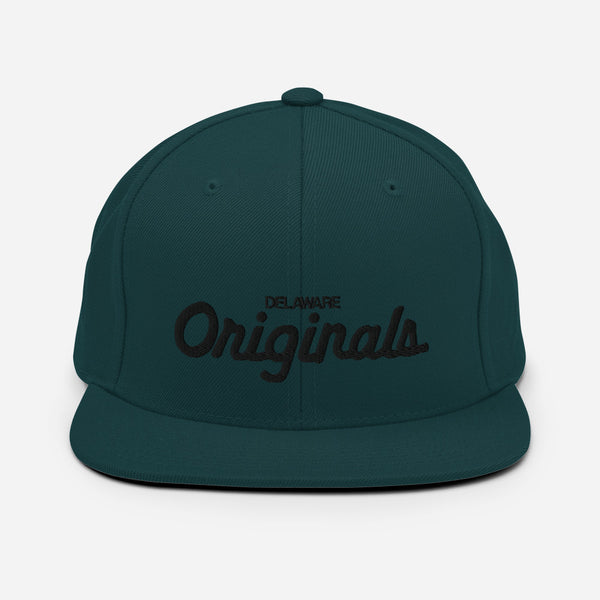 Delaware Originals Vintage 90's Script Snapback Hat