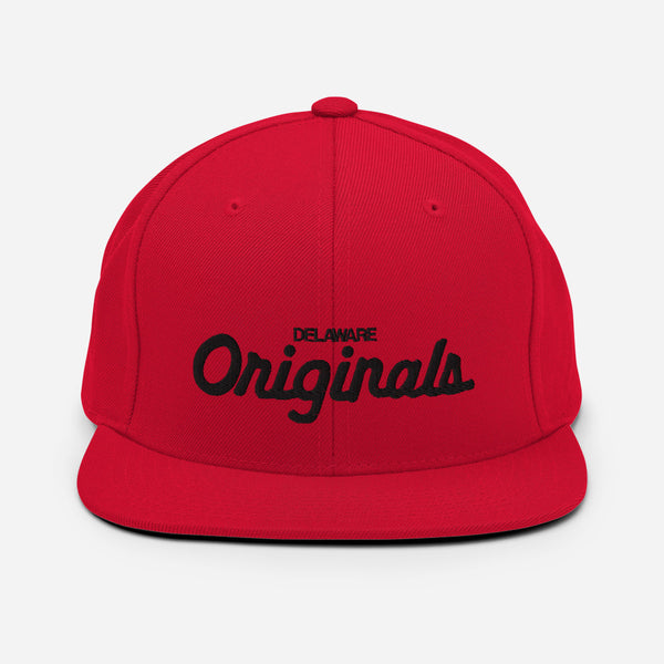 Delaware Originals Vintage 90's Script Snapback Hat