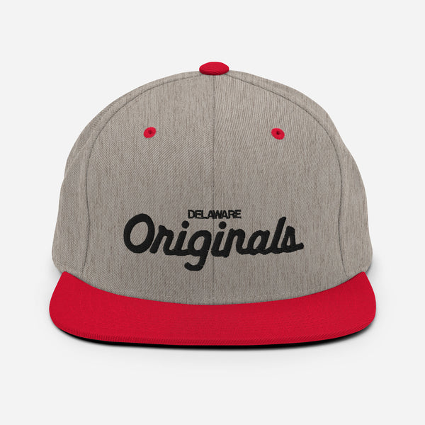 Delaware Originals Vintage 90's Script Snapback Hat