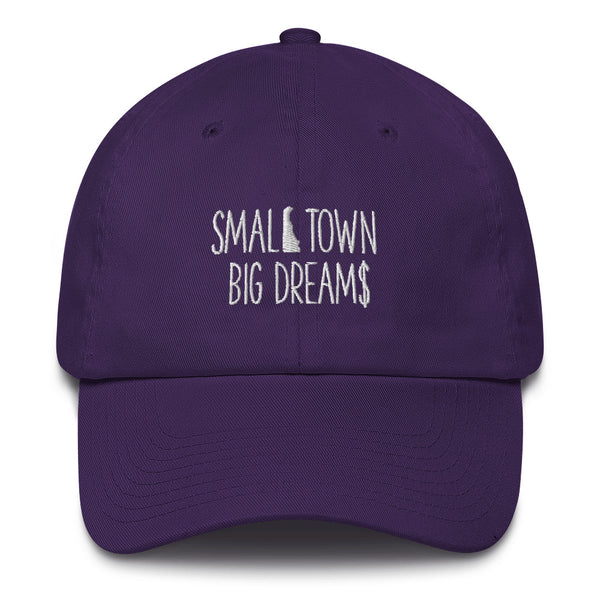 Small Town Big Dream$ -  Low Profile Cotton Cap