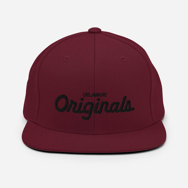 Delaware Originals Vintage 90's Script Snapback Hat