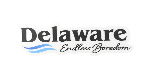 Delaware Endless Boredom Sticker