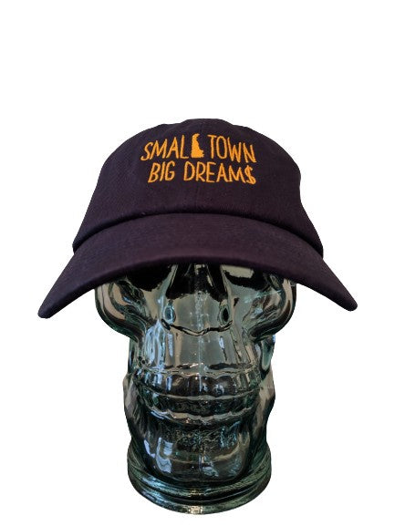Small Town Big Dream$ dad hat (Navy)