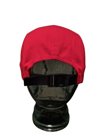 DEL. 5 Panel Hat (Red)