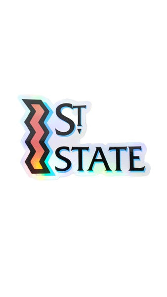 1st State St. Ides Holographic Sticker