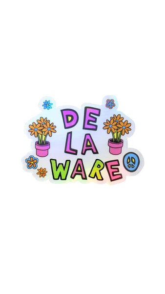 DE LA WARE Holographic Sticker