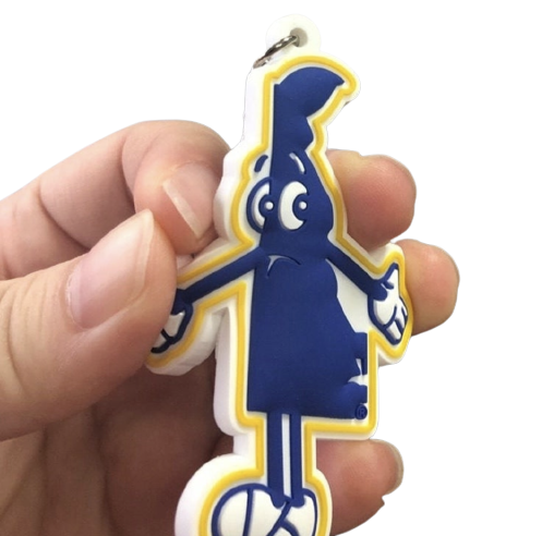 DelaDude Keychain (3D PVC)