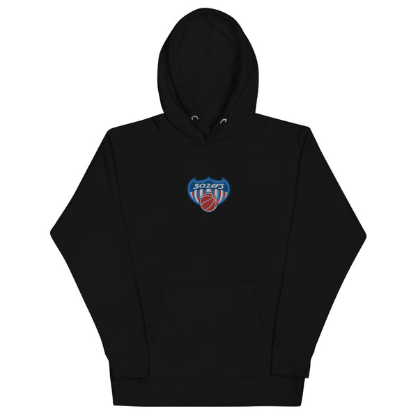 302ers Basketball Crest Unisex Hoodie