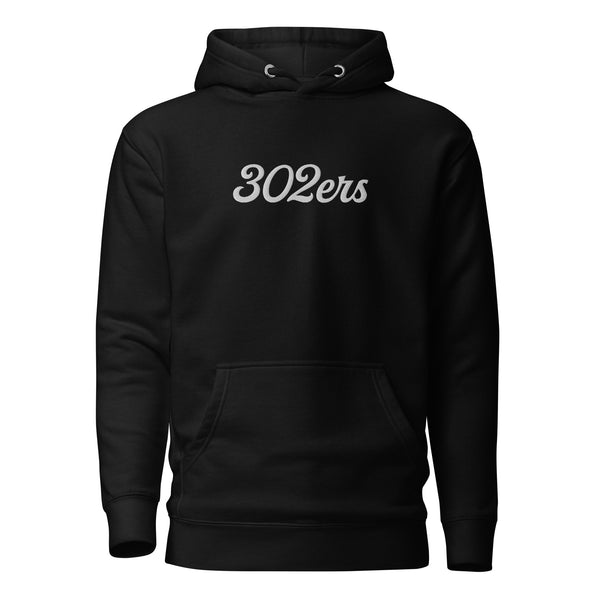 302ers Script Embroidered Hoodie