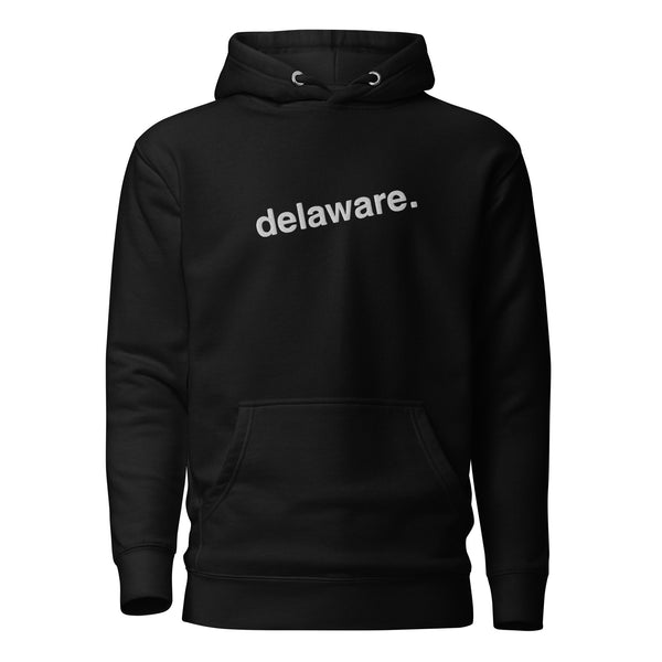 delaware. Embroidered Hoodie
