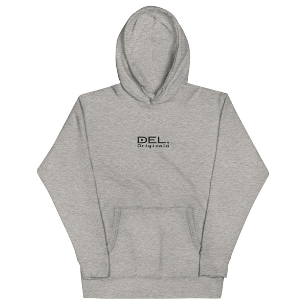 DEL. Originals Embroidered Trademark Unisex Hoodie