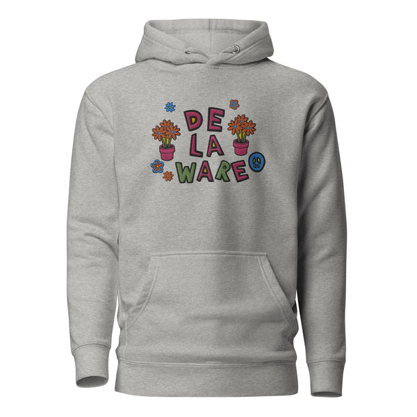 DE LA WARE Embroidered Hoodie