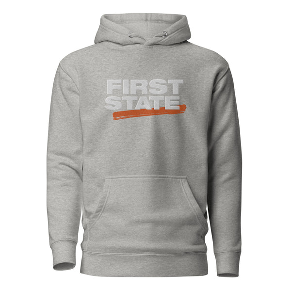 First State Embroidered Hoodie