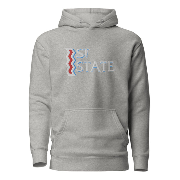 1st State Ides Embroidered Hoodie
