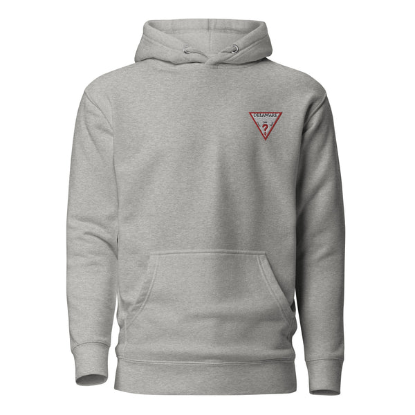 Delaware Guess? Embroidered Hoodie