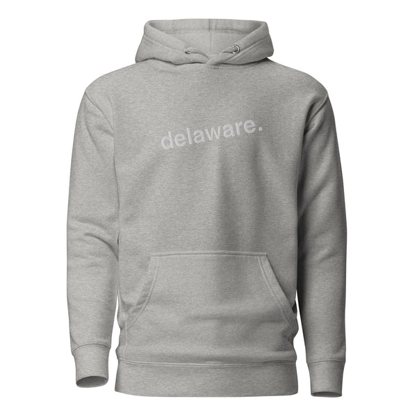delaware. Embroidered Hoodie