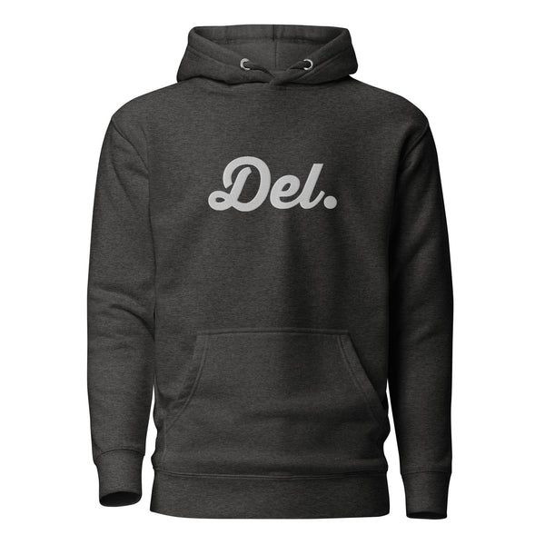 DEL. Dot Cursive Embroidered Hoodie