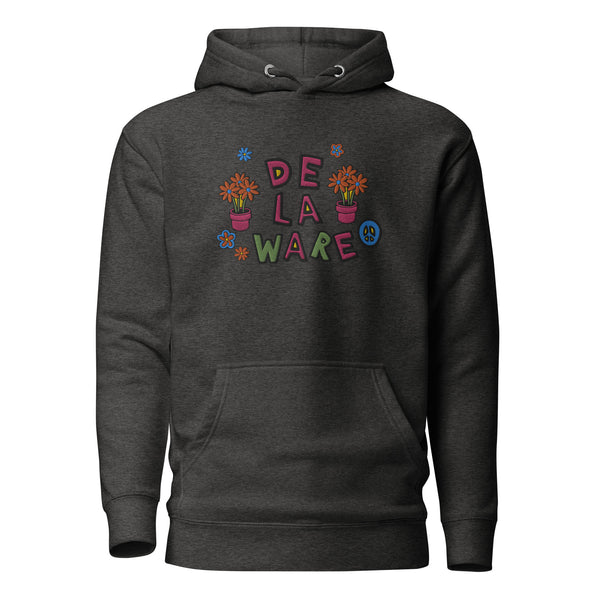 DE LA WARE Embroidered Hoodie