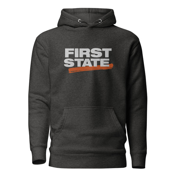 First State Embroidered Hoodie