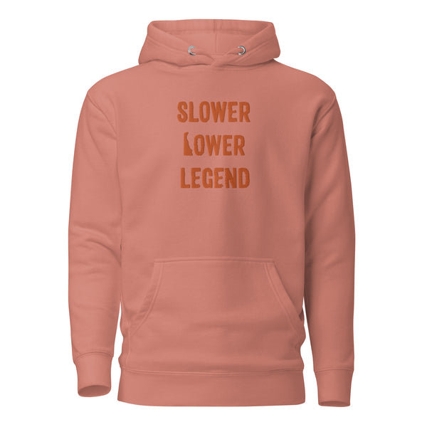 Slower Lower Legend Embroidered Hoodie