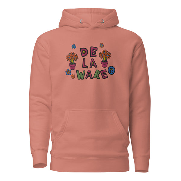 DE LA WARE Embroidered Hoodie