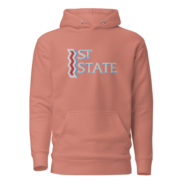 1st State Ides Embroidered Hoodie
