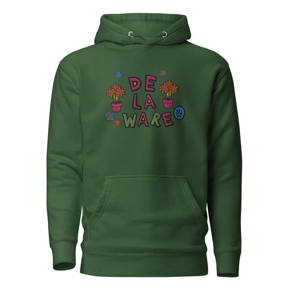 DE LA WARE Embroidered Hoodie