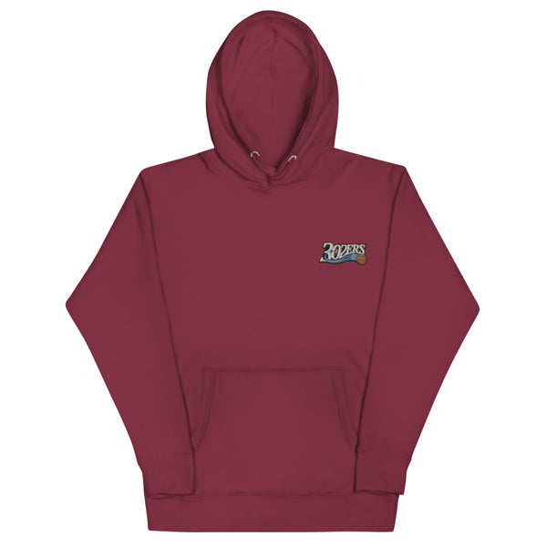 302ers PHL Embroidered Unisex Hoodie