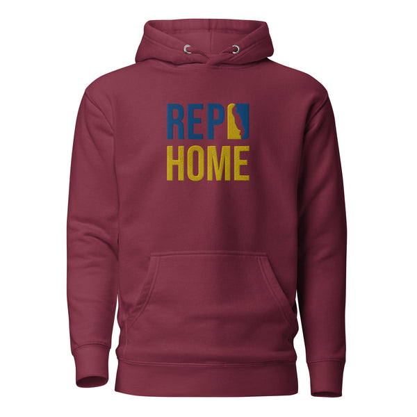 Rep Home Embroidered Hoodie