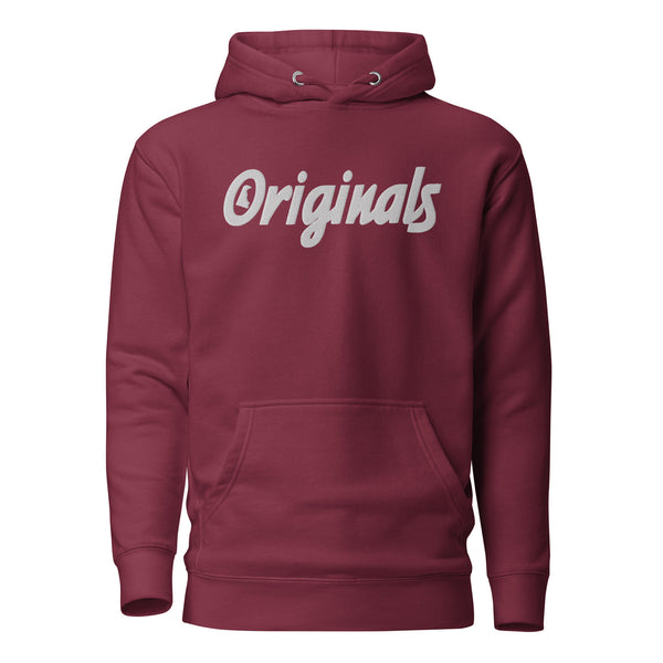 DE Originals Vintage Script - Embroidered Hoodie