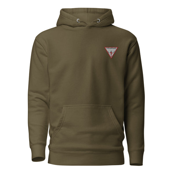 Delaware Guess? Embroidered Hoodie