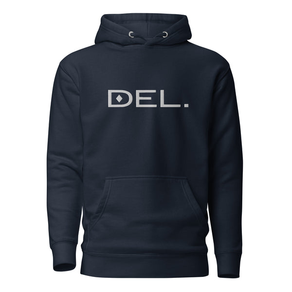 DEL. Trademark Embroidered Hoodie