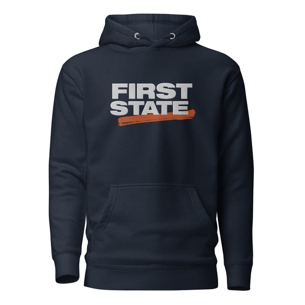 First State Embroidered Hoodie