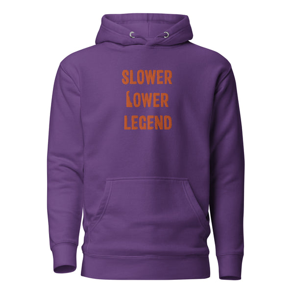Slower Lower Legend Embroidered Hoodie