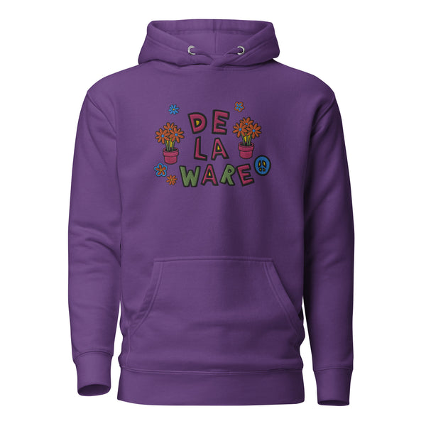 DE LA WARE Embroidered Hoodie
