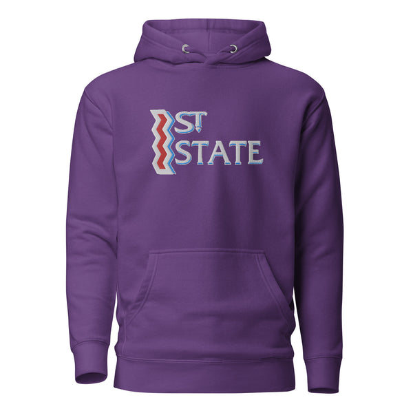 1st State Ides Embroidered Hoodie