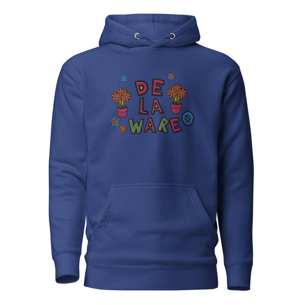 DE LA WARE Embroidered Hoodie