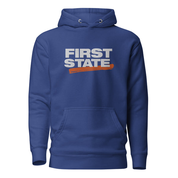 First State Embroidered Hoodie