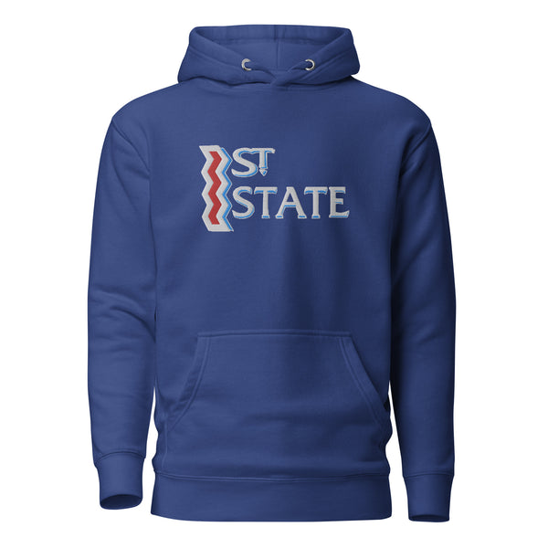 1st State Ides Embroidered Hoodie