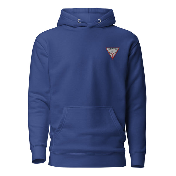 Delaware Guess? Embroidered Hoodie